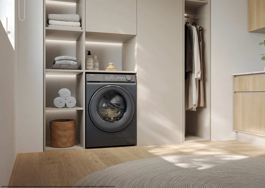 Haier X7 HW100B14367GUUK 10kg 1400 spin WiFi Connected Washing Machine - Graphite