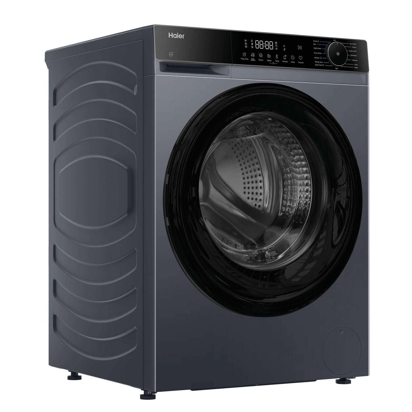 Haier HW100BP14357GUUK 10kg 1400 Spin Washing Machine - Graphite