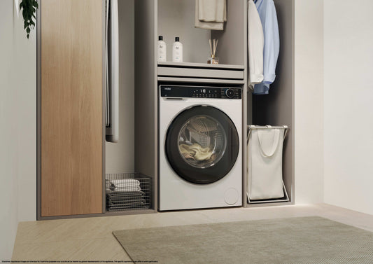 Haier HW90-BP14357TU1 9kg 1400 Spin Washing Machine - White