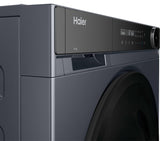 Haier HWB100B14858GUUK 10kg 1400 Spin Washing Machine - Graphite & Black