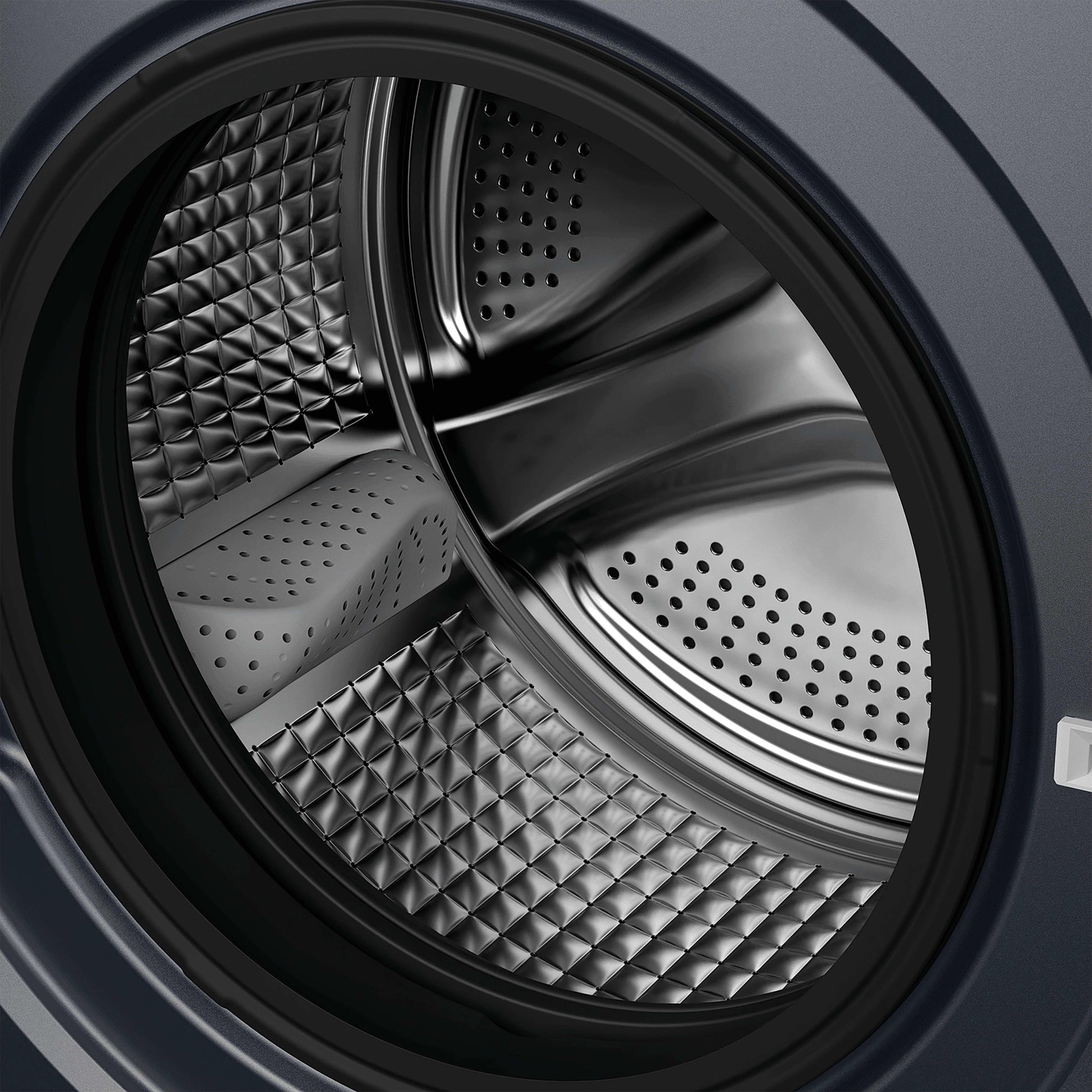Haier HWB100B14858GUUK 10kg 1400 Spin Washing Machine - Graphite & Black