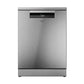 Haier XF 6B2M3BX-80 Dishwasher - Silver - 16 Place Settings