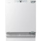 Hisense FUV124D4AWE Integrated Under Counter Freezer with Fixed Door Fixing Kit