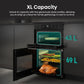Hisense HDCEC5C10B 50cm Double Oven Electric Cooker with Ceramic Hob - Black