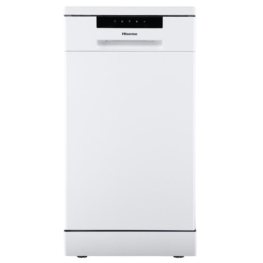 Hisense HS523E15WUK Slimline Dishwasher - White - 10 Place Settings