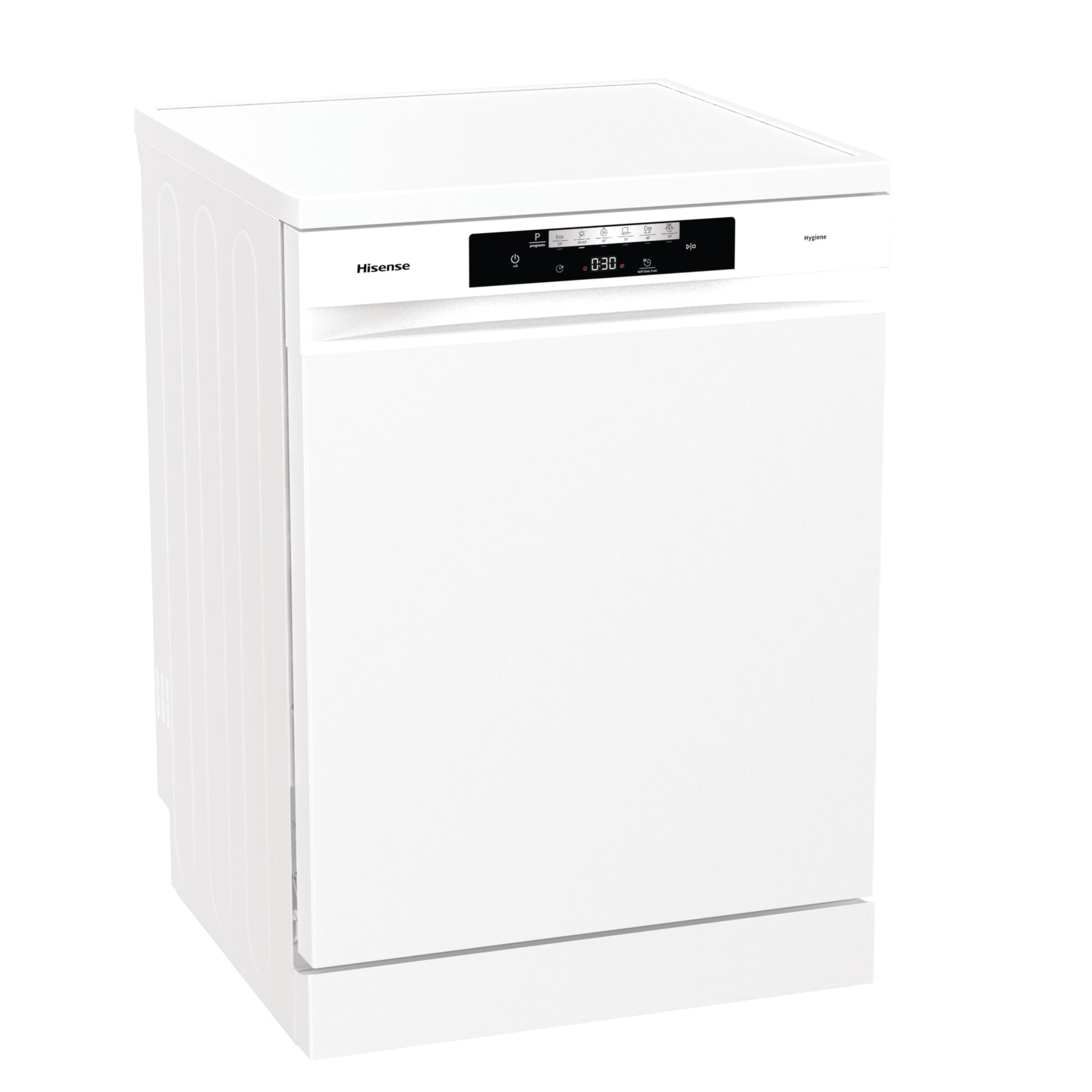 Hisense HS642D90WUK Full-Size Dishwasher - White - 14 Place Settings
