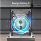 Hisense HS642D90XUK Dishwasher - Stainless Steel - 14 Place Settings