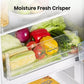 Hisense RB327N4BCE 50/50 Total No Frost Fridge Freezer - Stainless Steel