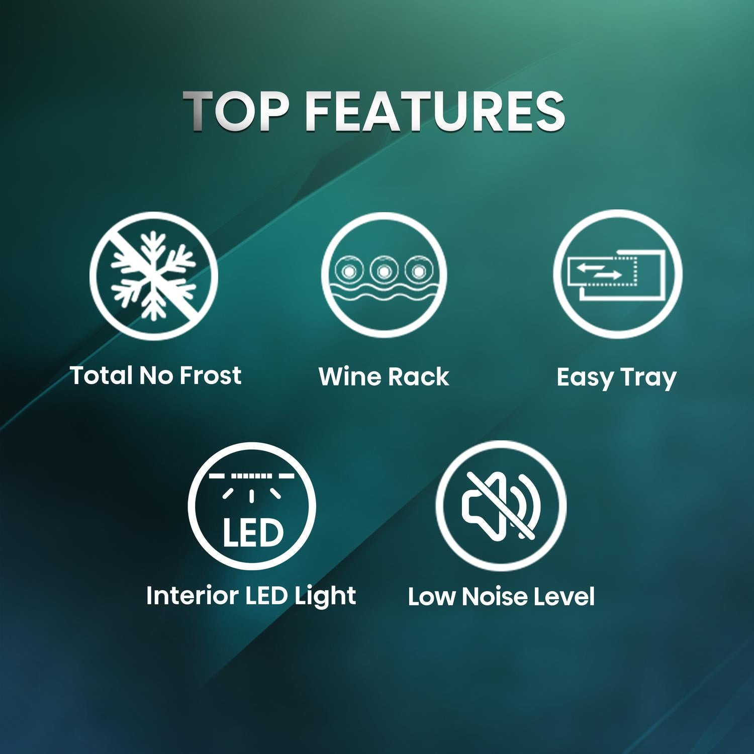 Hisense RB327N4BWE 55cm 50/50 Frost Free Fridge Freezer - White