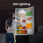 Hisense RB435N4BFE 59.5cm 60/40 Total No Frost Fridge Freezer - Black