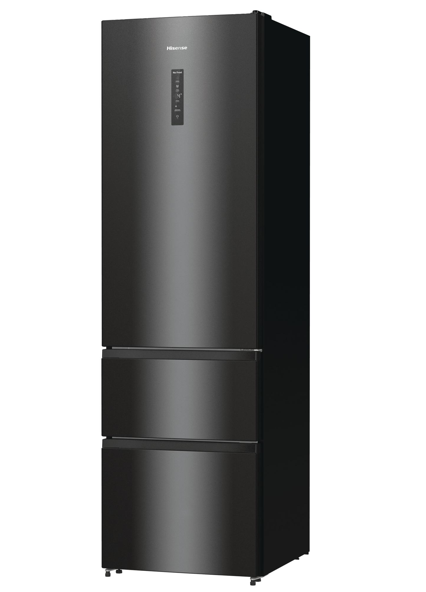 Hisense RM469N4AFDUK 60cm 60/40 Frost Free Fridge Freezer - Black