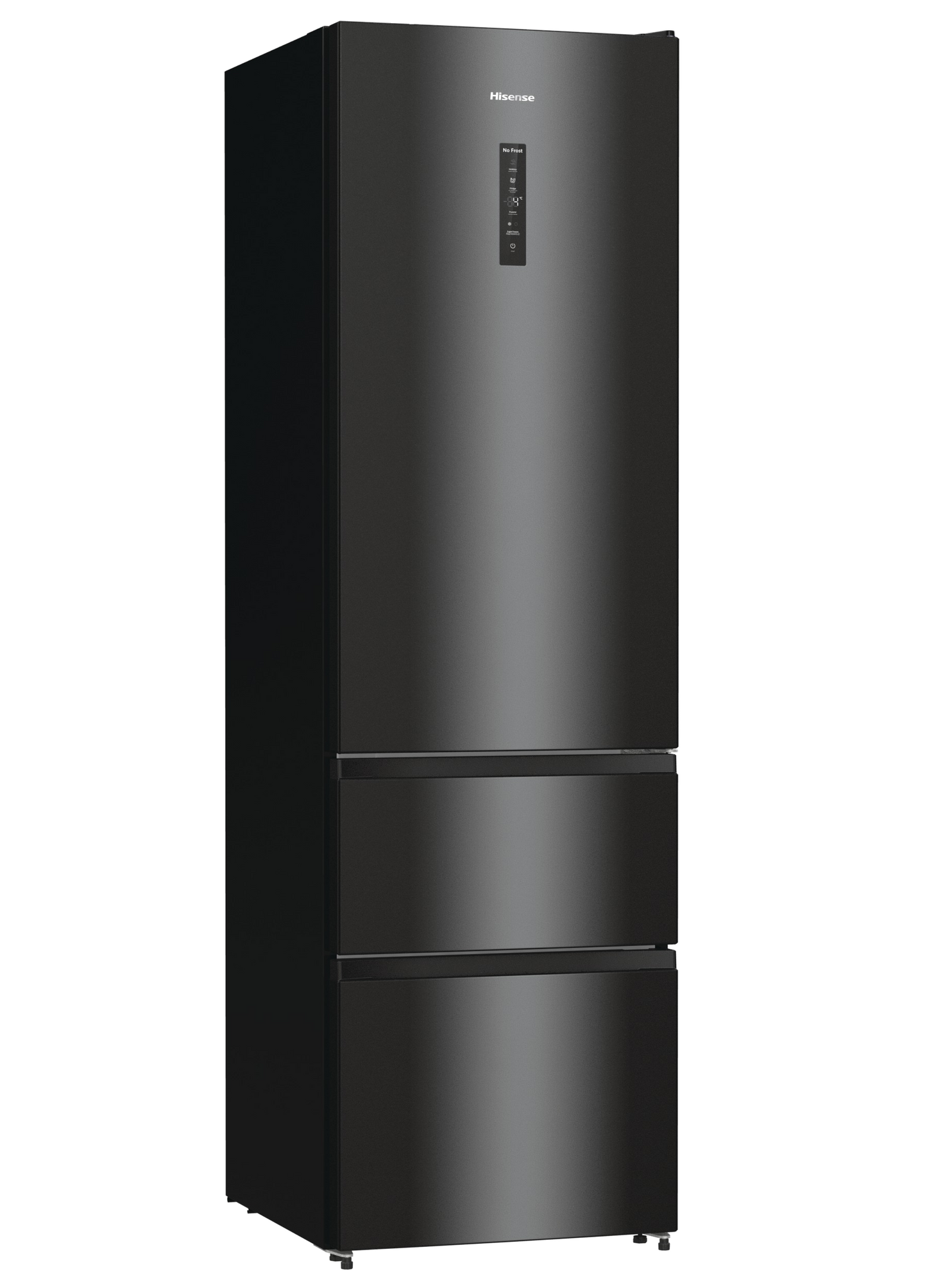 Hisense RM469N4AFDUK 60cm 60/40 Frost Free Fridge Freezer - Black