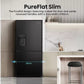 Hisense RQ5P470SYFD Total No Frost American Fridge Freezer - Black