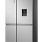 Hisense RS840N4WCE 60/40 91cm Frost Free American Fridge Freezer - Stainless Steel