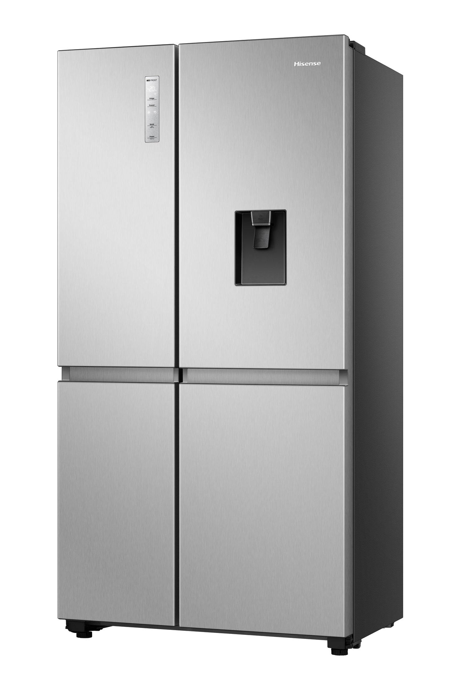 Hisense RS840N4WCE 60/40 91cm Frost Free American Fridge Freezer - Stainless Steel