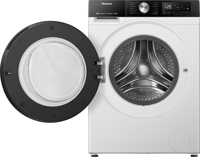 Hisense WD3S8043BW3 WiFi-enabled 8kg/5kg 1400 Spin Washer Dryer - White
