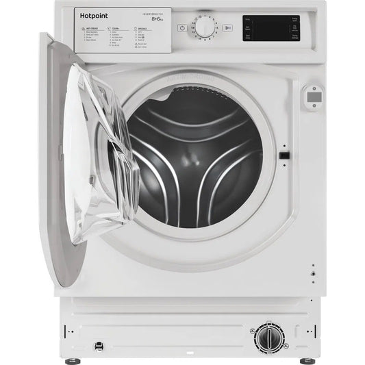 Hotpoint BIWDHG861485 8kg/6kg 1400 Spin Integrated Washer Dryer - White