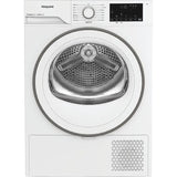 Hotpoint CHD93MWWSUK 9kg Heat Pump Tumble Dryer with Pet Hair Care - White