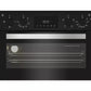 Hotpoint DIH 10D B 59.4cm Built In Electric Fan Double Oven - Black