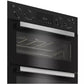 Hotpoint DIH 10D B 59.4cm Built In Electric Fan Double Oven - Black