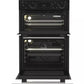 Hotpoint DIH 10D B 59.4cm Built In Electric Fan Double Oven - Black
