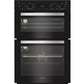 Hotpoint DIH 10D B 59.4cm Built In Electric Fan Double Oven - Black