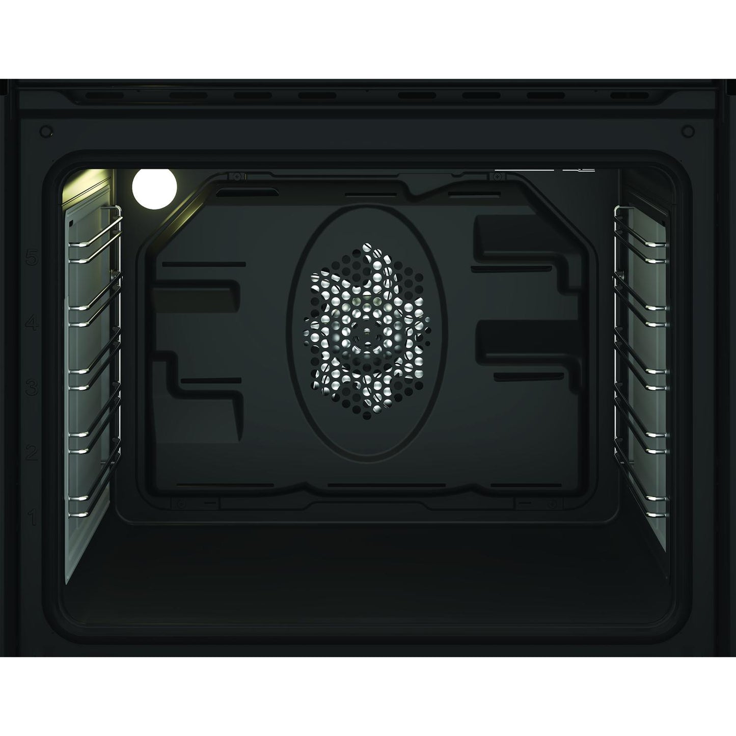 Hotpoint DIH82DIX 59.4cm Built In Electric Double Oven - Stainless Steel