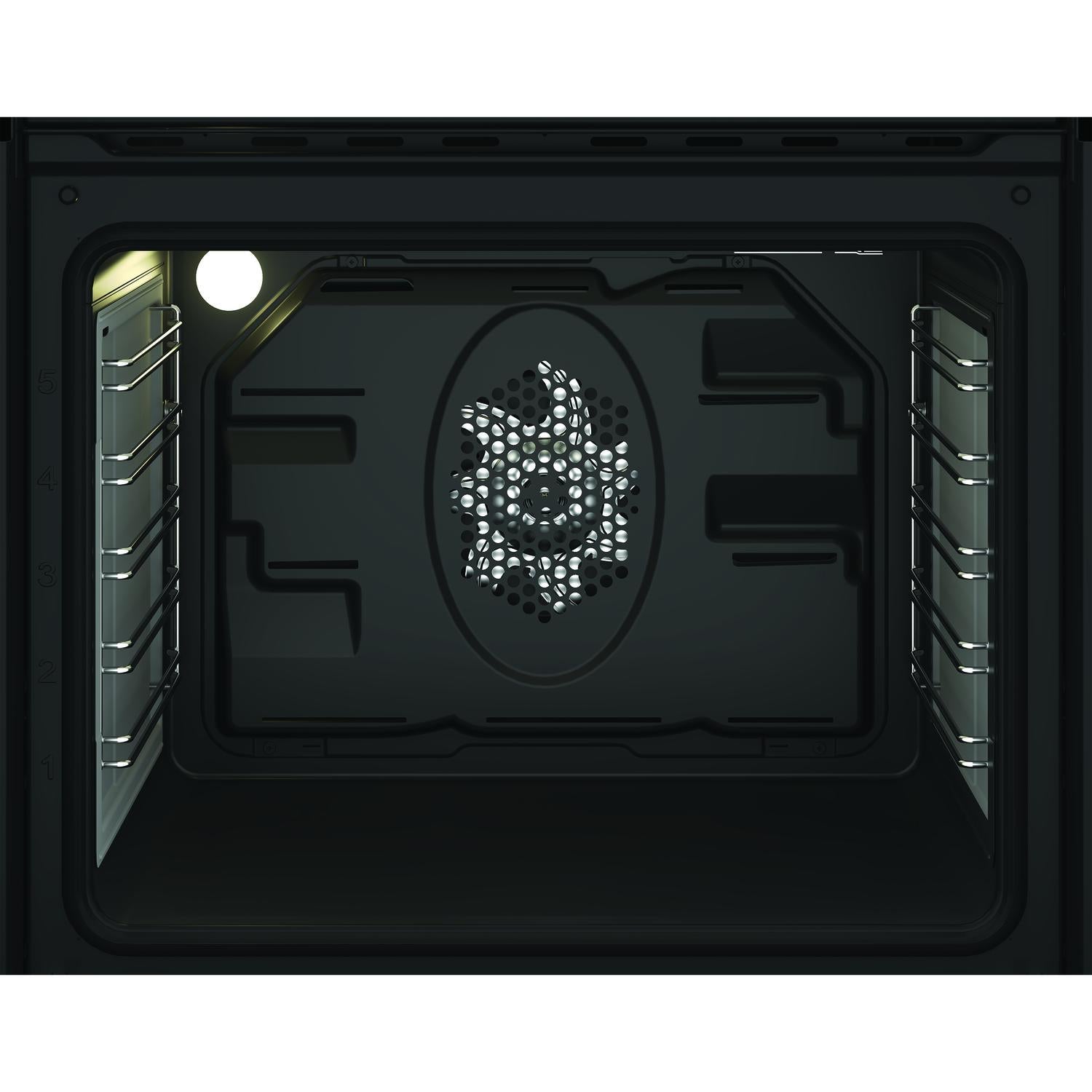 Hotpoint DIH82DIX 59.4cm Built In Electric Double Oven - Stainless Steel