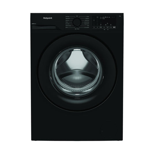 Hotpoint H 101B ANTI STAIN UK 10kg 1400 Spin Washing Machine - Black