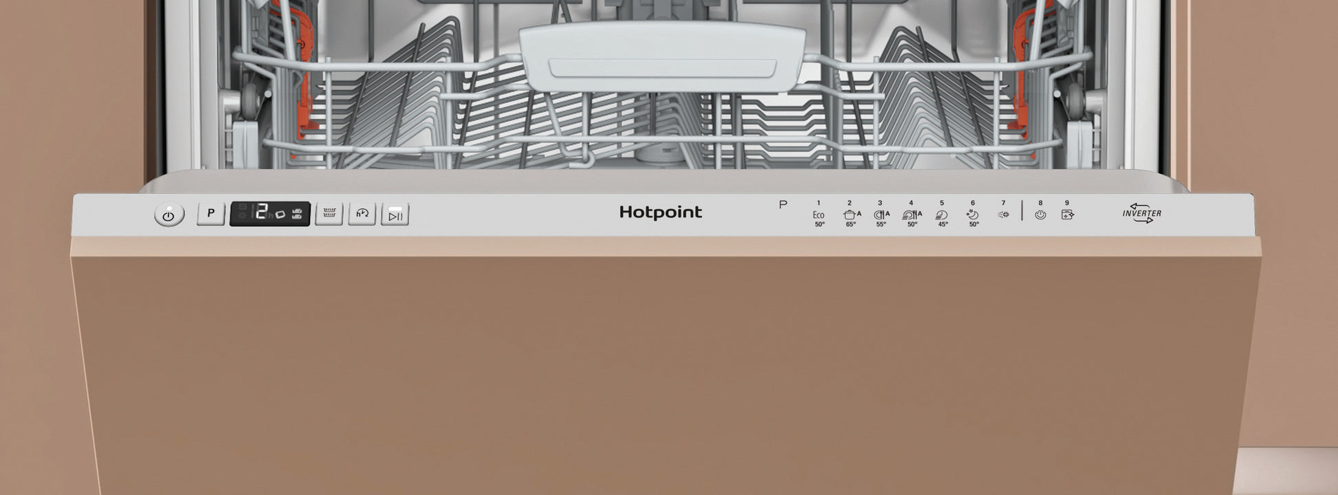Hotpoint H2IC14BN7A0UK Integrated Dishwasher - 14 Place Settings