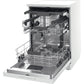 Hotpoint Maxi Space H7FHP43WUK Dishwasher with Third Rack - White - 15 Place Settings