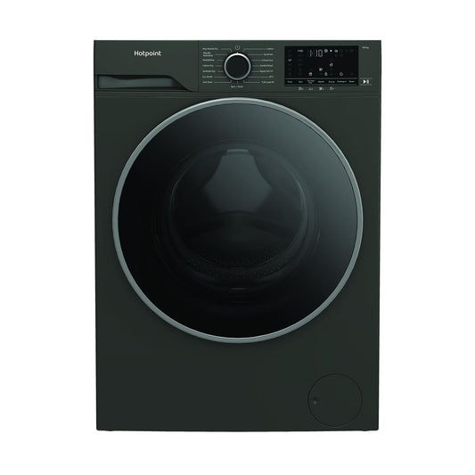 Hotpoint HBD8680GANTISTAINUK 8kg 1400 Spin Washing Machine - Graphite