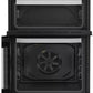 Hotpoint HDE6VDW 60cm Double Electric Ceramic Cooker - White