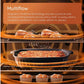 Hotpoint HDE6VDW 60cm Double Electric Ceramic Cooker - White