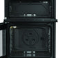 Hotpoint HDG6GDCB1 60cm Double Oven Gas Cooker with Gas Hob - Black