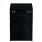 Hotpoint HDME6VDC2AB 60cm Double Oven Electric Cooker with Ceramic Hob - Black