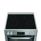 Hotpoint HDME6VDC2AX 60cm Double Oven Electric Cooker with Ceramic Hob - Stainless Steel