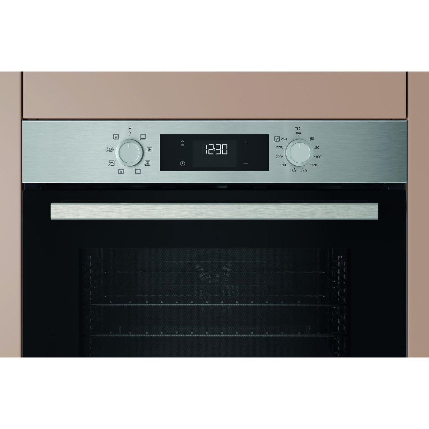Hotpoint HO255HXUK 59.5cm Built In Electric Single Oven - Stainless Steel
