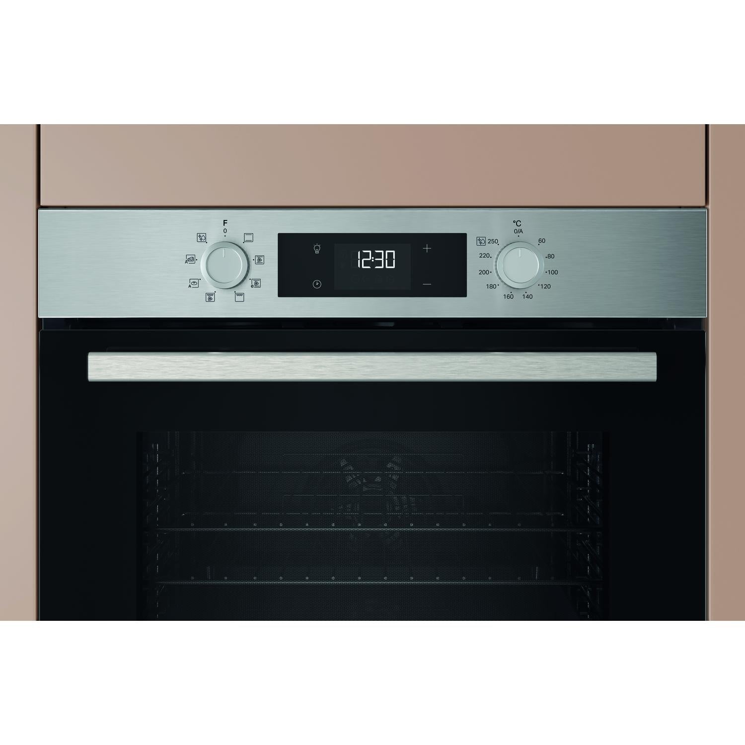 Hotpoint HO255HXUK 59.5cm Built In Electric Single Oven - Stainless Steel