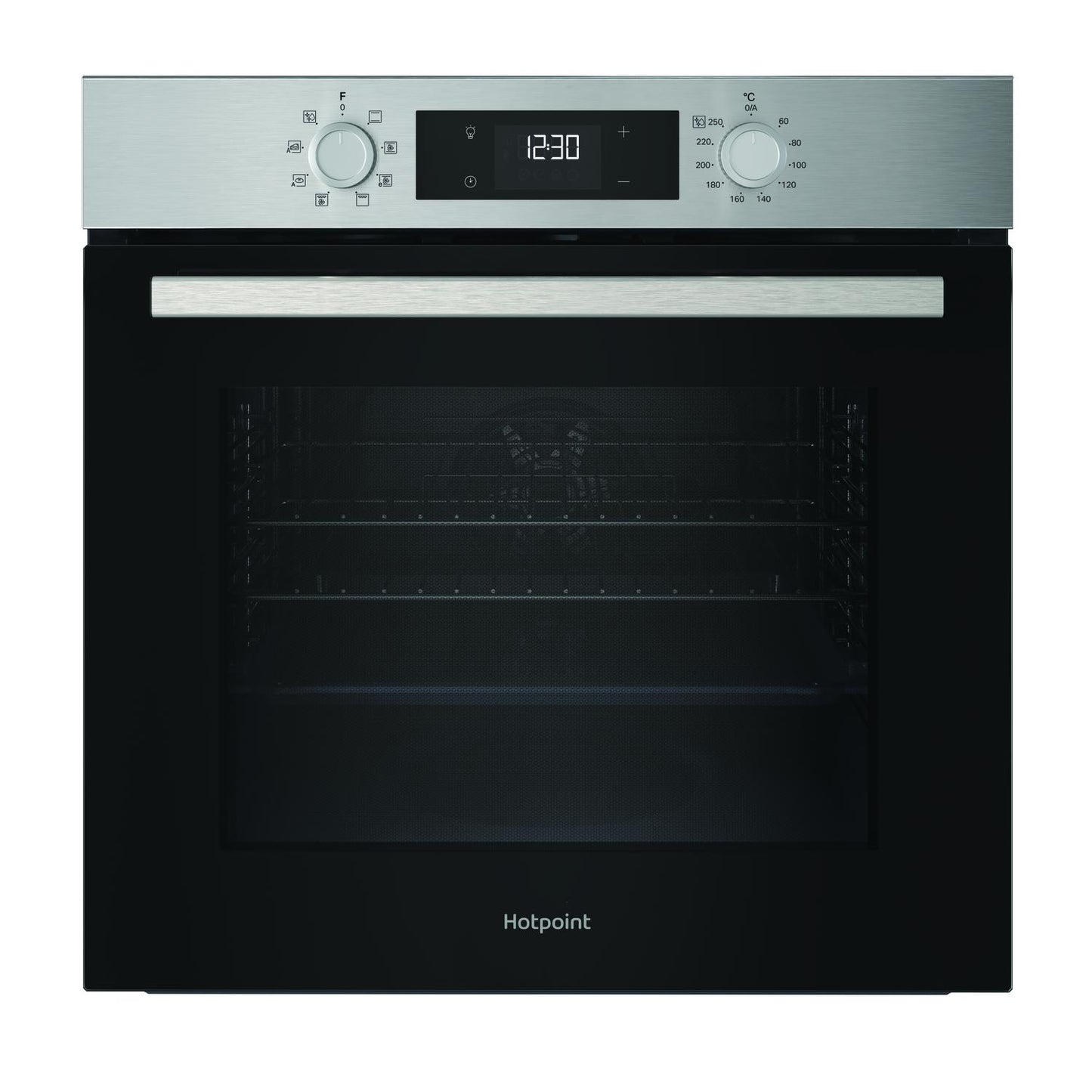 Hotpoint HO255HXUK 59.5cm Built In Electric Single Oven - Stainless Steel