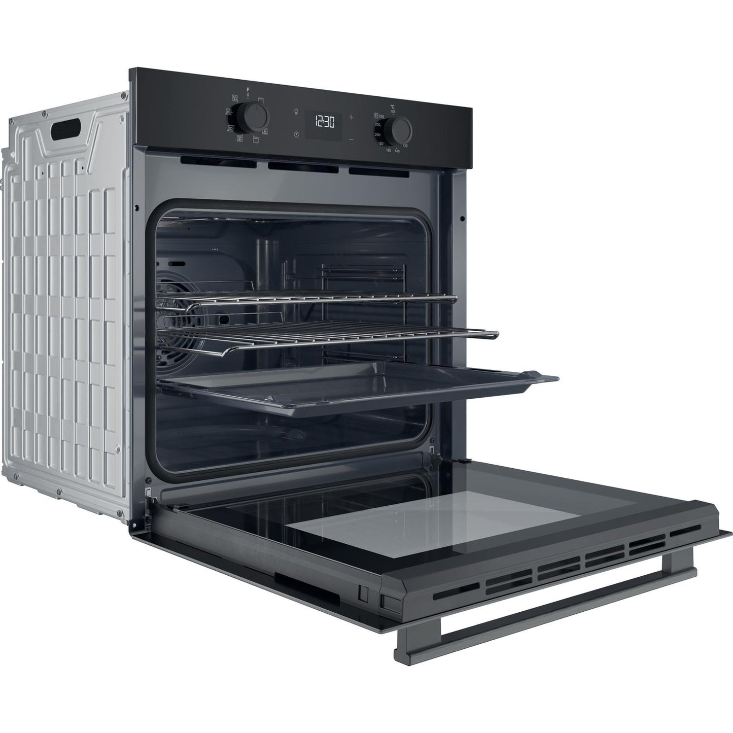 Hotpoint HO455HBUK 60cm Built In Electric Single Oven - Black