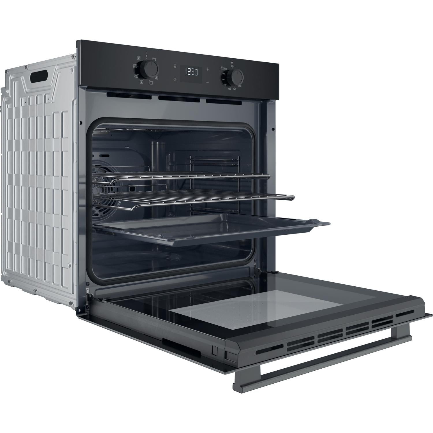 Hotpoint HO455HBUK 60cm Built In Electric Single Oven - Black