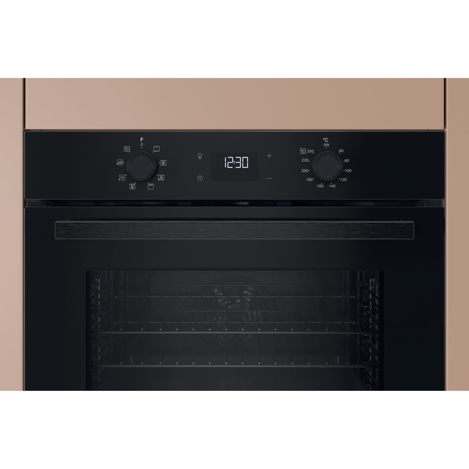 Hotpoint HO455HBUK 60cm Built In Electric Single Oven - Black