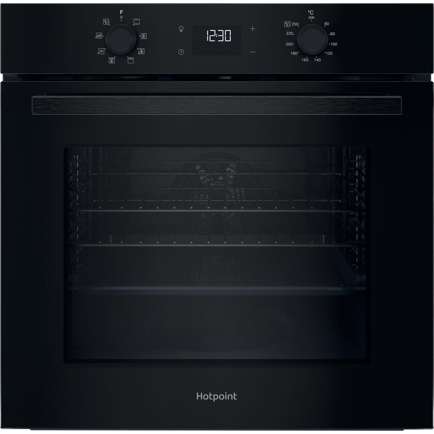Hotpoint HO455HBUK 60cm Built In Electric Single Oven - Black