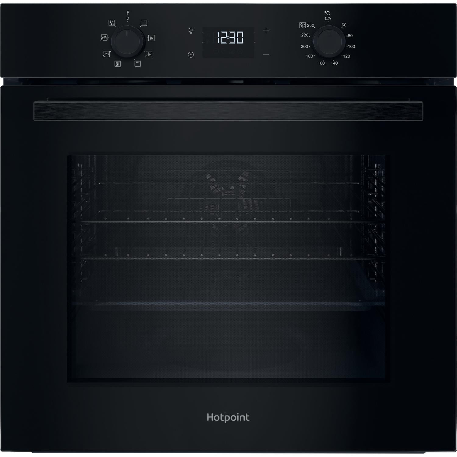Hotpoint HO455HBUK 60cm Built In Electric Single Oven - Black