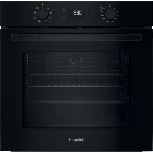 Hotpoint HO455HBUK 60cm Built In Electric Single Oven - Black