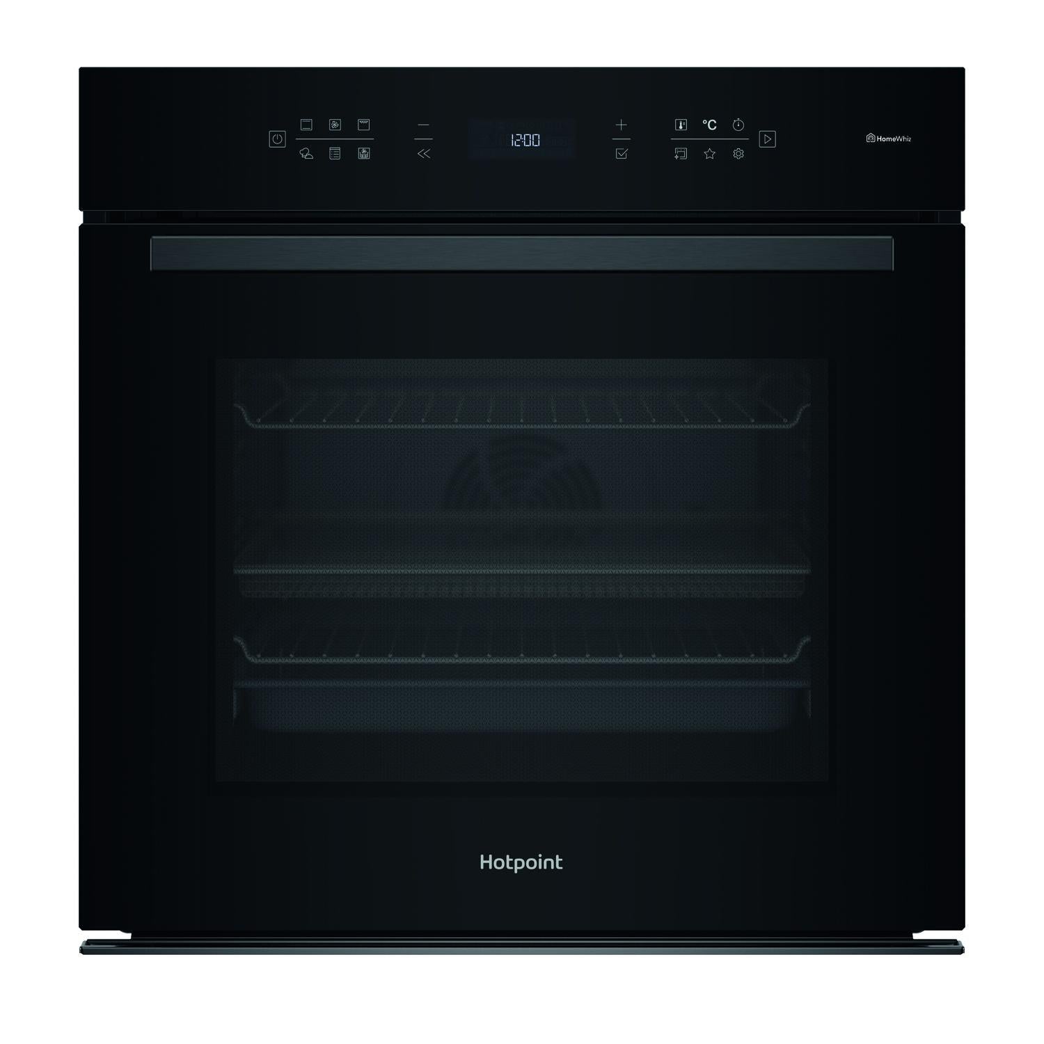 Hotpoint HOI68PT1SBUKC 59.5cm Built In Electric Single Oven - Black