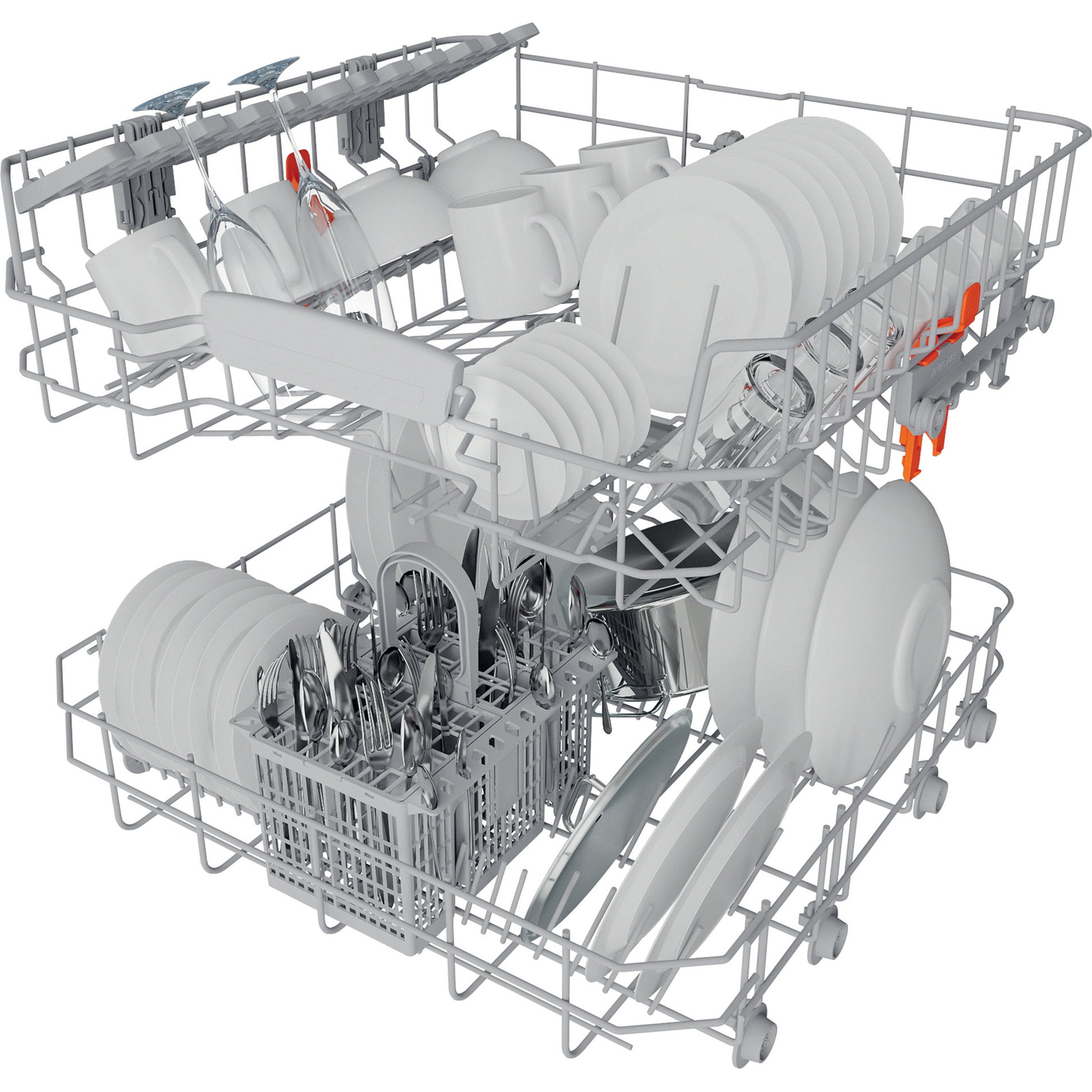 Hotpoint HP2FFC14BN6WUK Dishwasher with ActiveDry - White - 14 Place Settings