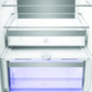 Hotpoint HPK26413XR6UKE 59.5cm 70/30 Fridge Freezer - Black Steel
