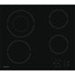 Hotpoint HR612CH 58cm Ceramic Hob - Black
